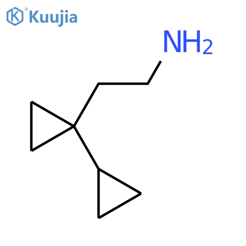 2-(1-cyclopropylcyclopropyl)ethan-1-amine structure