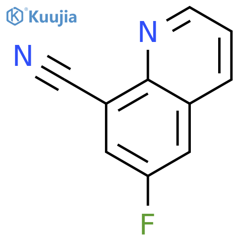 6-Fluoroquinoline-8-carbonitrile structure