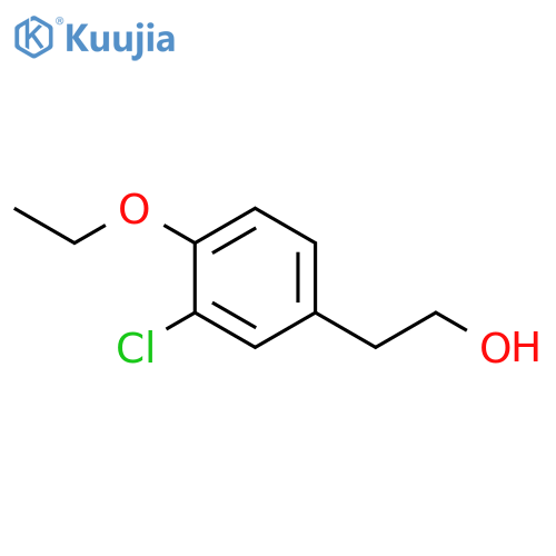 3-Chloro-4-ethoxyphenethyl alcohol structure