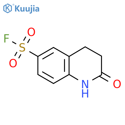 2-Oxo-1,2,3,4-tetrahydroquinoline-6-sulfonyl fluoride structure
