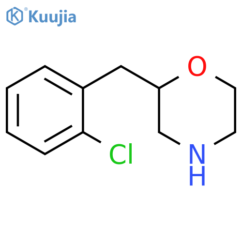2-(2-Chloro-benzyl)-morpholine structure