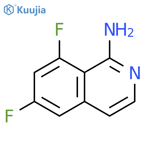 6,8-Difluoroisoquinolin-1-amine structure