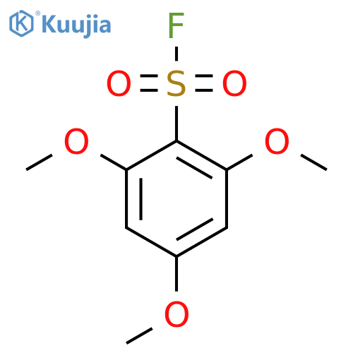 2,4,6-Trimethoxybenzene-1-sulfonyl fluoride structure