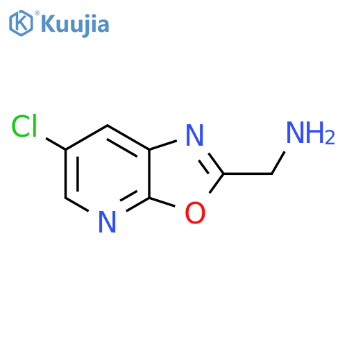 6-Chlorooxazolo[5,4-b]pyridine-2-methanamine structure