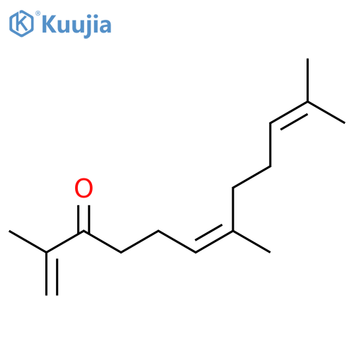 1,6,10-Dodecatrien-3-one, 2,7,11-trimethyl-, (Z)- structure