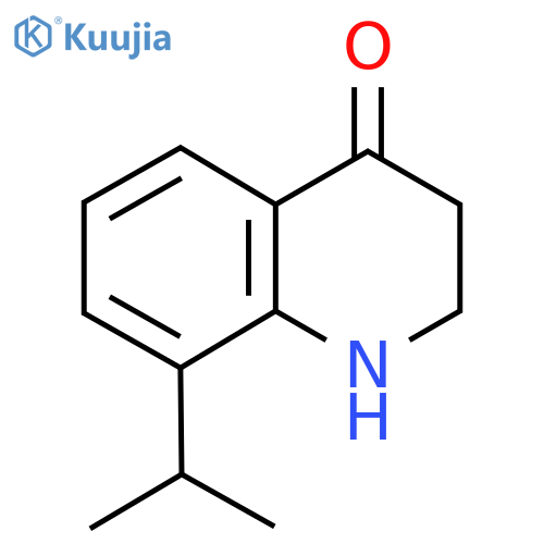 8-(Propan-2-yl)-1,2,3,4-tetrahydroquinolin-4-one structure
