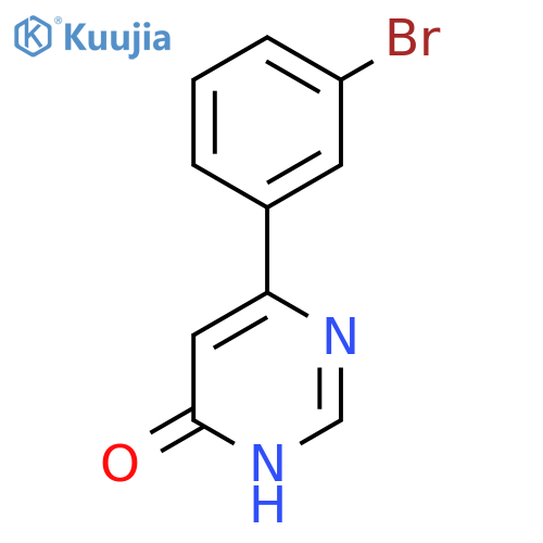 6-(3-Bromophenyl)pyrimidin-4-ol structure