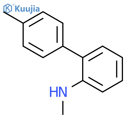 [1,1'-Biphenyl]-2-amine, N,4'-dimethyl- structure