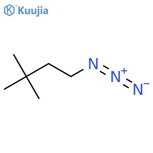 1-Azido-3,3-dimethylbutane structure