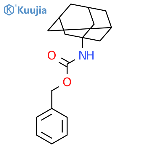 Carbamic acid, tricyclo[3.3.1.13,7]dec-1-yl-, phenylmethyl ester (9CI) structure