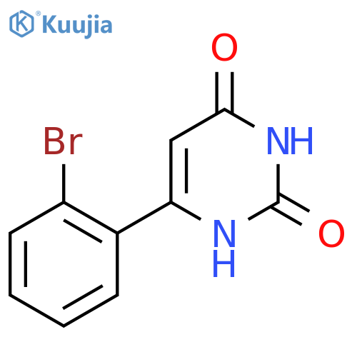 6-(2-Bromophenyl)pyrimidine-2,4(1H,3H)-dione structure