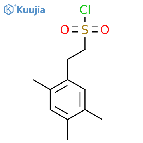 2-(2,4,5-trimethylphenyl)ethane-1-sulfonyl chloride structure