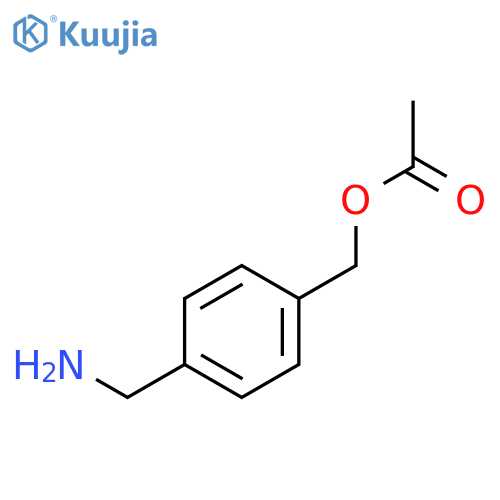 4-(aminomethyl)benzyl acetate structure