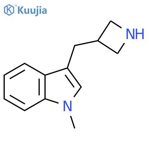 3-(azetidin-3-yl)methyl-1-methyl-1H-indole structure