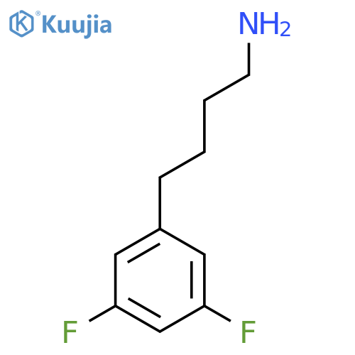 4-(3,5-difluorophenyl)butan-1-amine structure