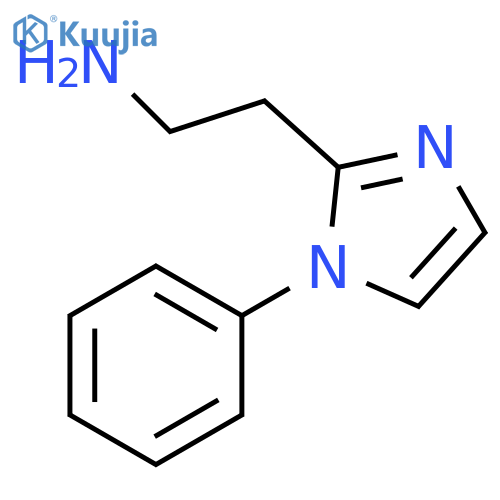 2-(1-PHENYL-1H-IMIDAZOL-2-YL)ETHAN-1-AMINE structure