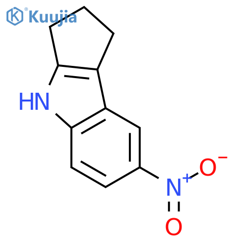 7-nitro-1H,2H,3H,4H-cyclopentabindole structure