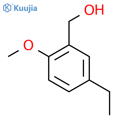 (5-Ethyl-2-methoxyphenyl)methanol structure