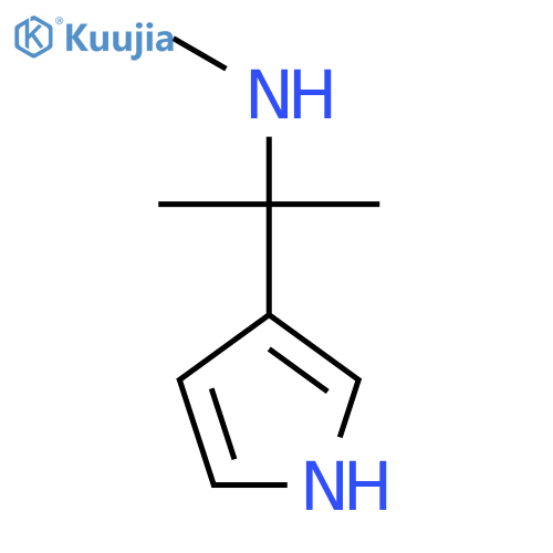 methyl2-(1H-pyrrol-3-yl)propan-2-ylamine structure