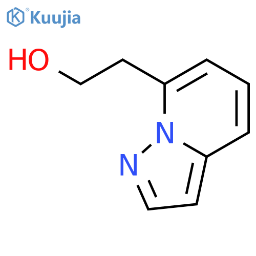 2-{pyrazolo1,5-apyridin-7-yl}ethan-1-ol structure
