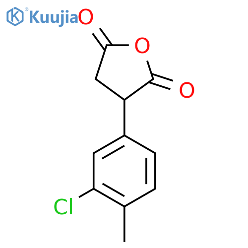 3-(3-Chloro-4-methylphenyl)oxolane-2,5-dione structure