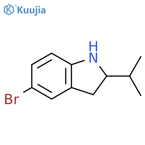 5-bromo-2-isopropylindoline structure