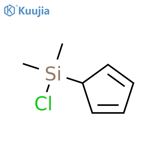 cyclopentadienyl dimethyl chlorosilane structure