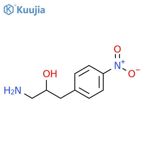 1-amino-3-(4-nitrophenyl)propan-2-ol structure