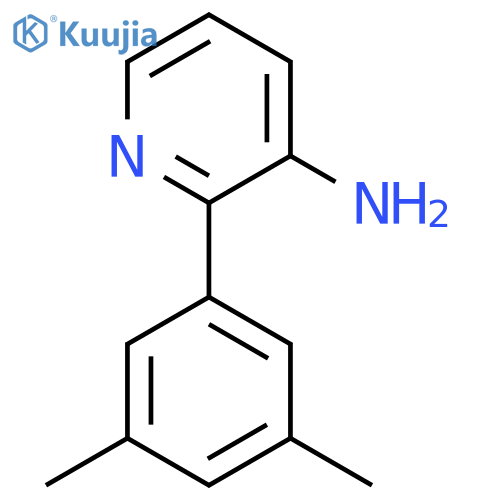 2-(3,5-Dimethylphenyl)pyridin-3-amine structure