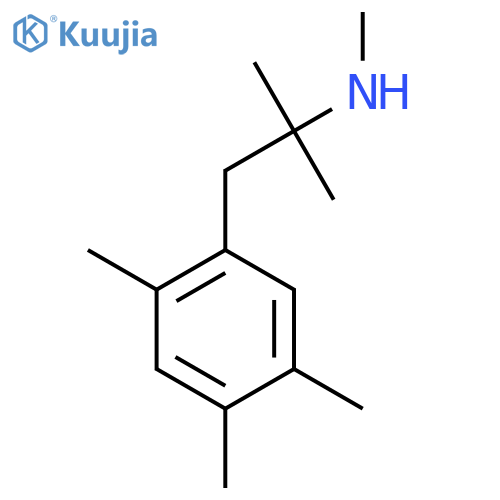 methyl2-methyl-1-(2,4,5-trimethylphenyl)propan-2-ylamine structure