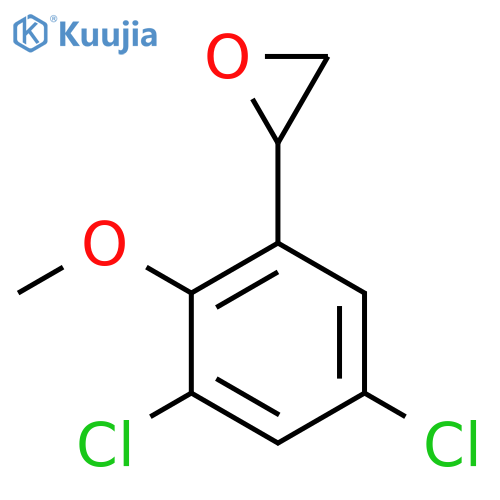 2-(3,5-dichloro-2-methoxyphenyl)oxirane structure