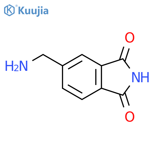 1H-Isoindole-1,3(2H)-dione, 5-(aminomethyl)- structure