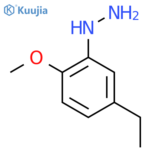 5-Ethyl-2-methoxyphenylhydrazine structure