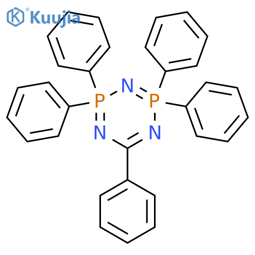 1,3,5,2,4-Triazadiphosphorine,2,2,4,4-tetrahydro-2,2,4,4,6-pentaphenyl- structure