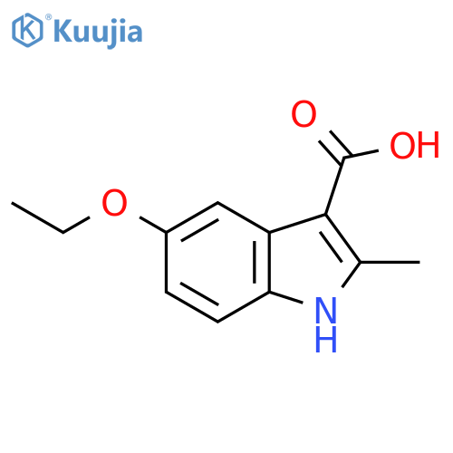 5-Ethoxy-2-methyl-1H-indole-3-carboxylic acid structure