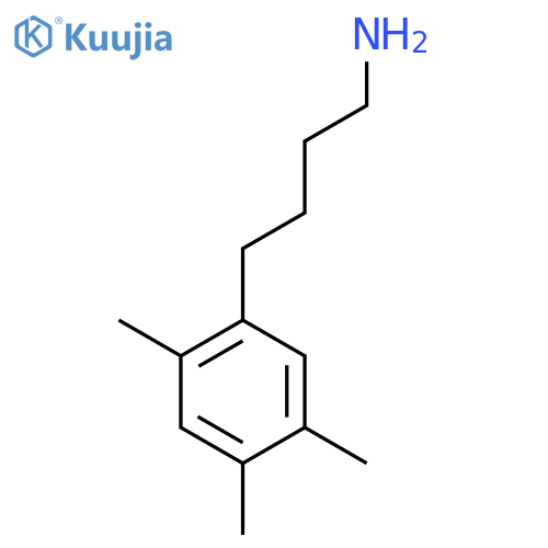 4-(2,4,5-trimethylphenyl)butan-1-amine structure