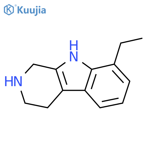 8-ethyl-1H,2H,3H,4H,9H-pyrido[3,4-b]indole structure