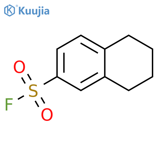 5,6,7,8-tetrahydronaphthalene-2-sulfonyl fluoride structure