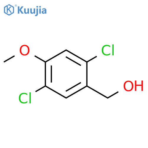 (2,5-Dichloro-4-methoxy-phenyl)-methanol structure