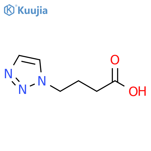 4-(1H-1,2,3-triazol-1-yl)butanoic acid structure