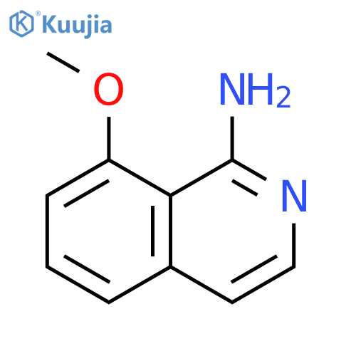 8-methoxyisoquinolin-1-amine structure