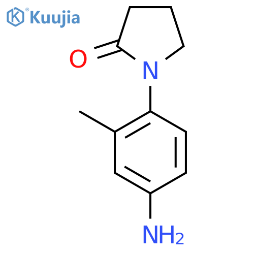 1-(4-Amino-2-methylphenyl)pyrrolidin-2-one structure