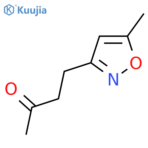 4-(5-methyl-1,2-oxazol-3-yl)butan-2-one structure