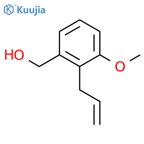 (2-Allyl-3-methoxyphenyl)methanol structure