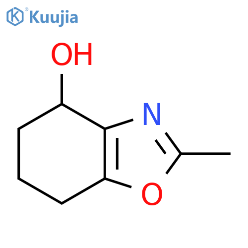 2-Methyl-4,5,6,7-tetrahydro-1,3-benzoxazol-4-ol structure
