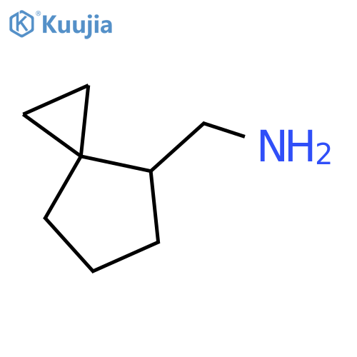 {spiro2.4heptan-4-yl}methanamine structure