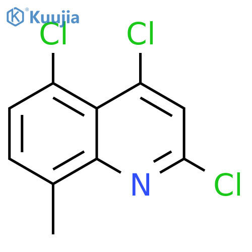 Quinoline, 2,4,5-trichloro-8-methyl- structure