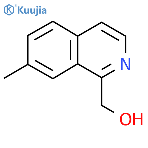 (7-Methylisoquinolin-1-yl)methanol structure