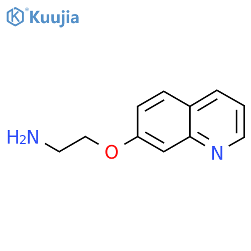 2-(quinolin-7-yloxy)ethan-1-amine structure