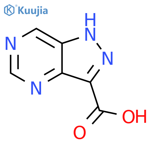 2H-pyrazolo[4,3-d]pyrimidine-3-carboxylic acid structure